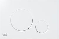Кнопка смыва механическая AlcaPlast Thin 6 M670 цвет белый