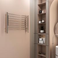 Полотенцесушитель электрический Terminus Горизонт П8  80x60 4670078543530 хром