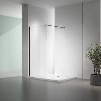 Душевая перегородка Veconi Korato KR72B-70-01-C7 70 см, стекла прозрачные, профиль черный