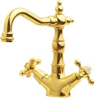 Смеситель для раковины Boheme Tradizionale Oro 292 золото