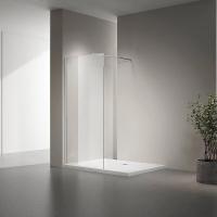 Душевая перегородка Veconi Korato KR72-110-01-C8 110 см, стекла прозрачные, профиль хром