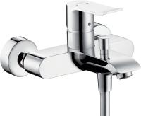 Смеситель для ванны или душа Hansgrohe Metris 31480000 настенный 
без термостата хром