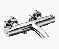 Смеситель для ванны или душа Wasserkraft Berkel 4811 Thermo настенный 
с термостатом хром