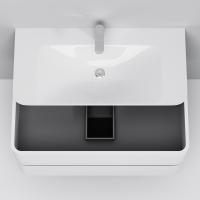 Раковина  прямоугольная Am.Pm Sensation M30WPC1001WG искусственный мрамор цвет белый глянцевый