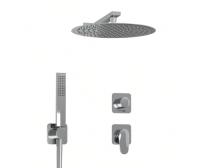 Душевая система со смесителем Wasserkraft Weida 3100 A3151.268.090.116.271.087.103 монтаж встраиваемая в стену без термостата хром