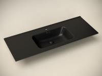 Раковина мебельная прямоугольная Ceramica Nova Element CN7006MB фарфор цвет черный матовый