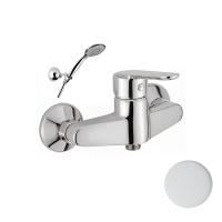 Смеситель для душа Webert Sax Evolution SE870101740 настенный 
без термостата белый