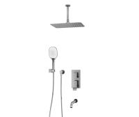 Душевая система со смесителем Wasserkraft  A171668 монтаж встраиваемая в стену без термостата хром