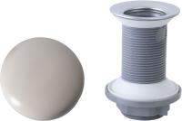 Донный клапан без перелива Allen Brau Fantasy 5.11001.IV пластик/керамика бежевый матовый