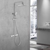 Душевая система со смесителем Vincea Next VSFS-1N1TCH монтаж настенная с термостатом хром