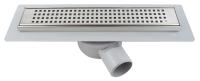 Душевой трап горизонтальный Vincea ALMIRA JASMIN SAY.605.60.P.PITI 60 см, решетка хром
