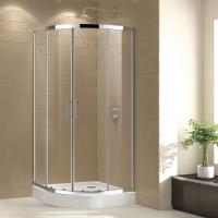 Душевой угол Cezares Eco ECO-O-R-2-80-C-Cr четверть круга  стекла , профиль 