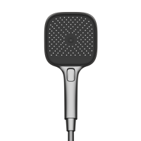 Лейка для душа Sancos Nok SC6002GG вороненая сталь/черный матовый 