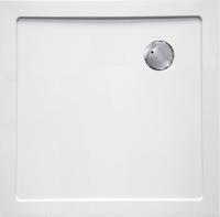 Душевой поддон низкий Cezares SMC TRAY-M-A-100-35-W квадратная    белый