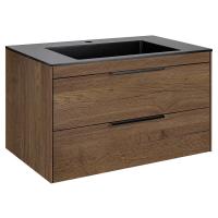 Тумба  подвесная Vincea Chiara 2D VMC-2C2800TO 80 см  2 ящика цвет T.Oak 