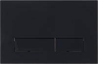 Кнопка смыва BelBagno Marmi BB012-MR-NERO.M цвет черный матовый