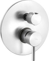 Смеситель для душа Paffoni Light LIG018ST встраиваемый в стену 
без термостата 