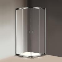 Душевой угол Cezares Giubileo GIUBILEO-R-2-80-SCORREVOLE-C-Cr четверть круга  стекла прозрачные, профиль хром