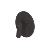 Смеситель для душа Bravat Rhein PB8429564BW-ENG встраиваемый в стену 
без термостата черный