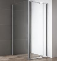 Душевой угол Cezares Variante VARIANTE-AH-1-70/80-100-C-Cr прямоугольная  стекла прозрачные, профиль хром