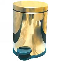 Ведро для мусора Boheme Imperiale 10426 напольное цвет Gold