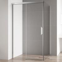 Душевой угол Cezares Duet Soft DUET SOFT-A-1-100/100-C-Cr-L квадратная   стекла прозрачные, профиль хром