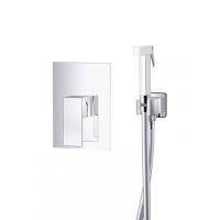 Гигиенический душ D&amp;K Bayern.Liszt DA1515001 встраиваемый в стену хром