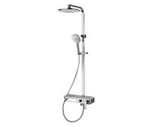 Душевая система со смесителем Bravat Meissen F6277312CP-A-ENG монтаж настенная без термостата хром