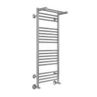 Полотенцесушитель водяной Terminus Аврора с полкой П20  40x100 4670078529435 хром