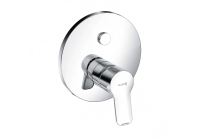 Смеситель для душа Kludi Pure&Easy 376590565 встраиваемый в стену 
без термостата хром