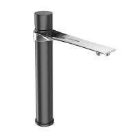 Смеситель для раковины Webert ONE-B NB830402441 черный/сталь