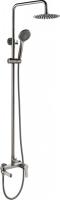 Душевая система со смесителем BelBagno Delta DEL-VSCM-IN монтаж настенная без термостата сатин