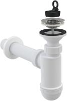Сифон для раковины AlcaPlast A41 пластик белый
