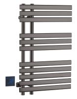 Полотенцесушитель электрический Boheme Venturo П11  50x80 723-GM вороненая сталь матовая