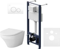 Комплект инсталляции с подвесным унитазом Am.Pm Inspire IS49001.501700 крышка-сиденье , клавиша смыва  