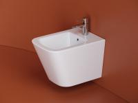 Биде подвесное Ceramica Nova Union CN4010 фарфор, цвет белый