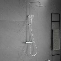 Душевая система со смесителем Vincea Next VSFS-1N0TCH монтаж настенная с термостатом хром