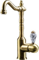 Смеситель для раковины Boheme Crystal 302-CRST бронза