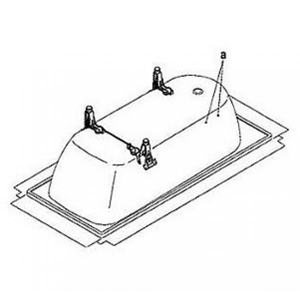 Ножки для ванны Kaldewei  581470000000  