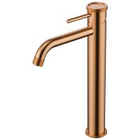 Смеситель для раковины Lemark Zenith LMF-1615S-BRRGN брашированное розовое золото