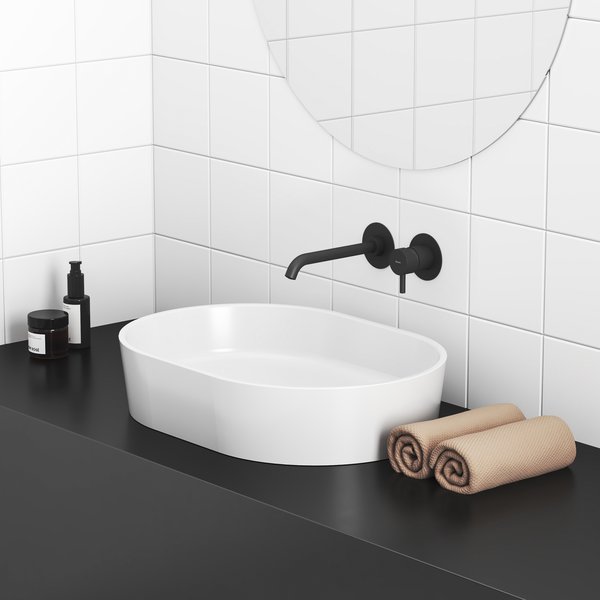 Смеситель для раковины Ravak Espirit X070278 черный матовый