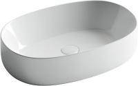 Раковина накладная овальная Ceramica Nova Element CN5023 фарфор цвет белый