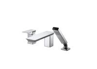 Смеситель для ванны Bravat Phillis F556101C-2-ENG на борт ванны 
без термостата хром