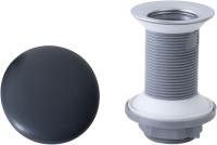 Донный клапан без перелива Allen Brau Fantasy 5.11001.AN пластик/керамика антрацит