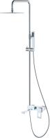 Душевая система со смесителем Boheme Q 148-CRCR монтаж   