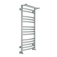 Полотенцесушитель водяной Terminus Енисей с полкой П15  50x120 4670078529589 хром