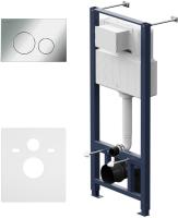 Инсталляция для подвесного унитаза Am.Pm Pro I012704.9051 пневматическая