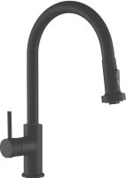 Смеситель для кухни Timo Saona 2316/03FL без подключения к фильтру черный