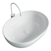 Раковина  овальная Esbano CORAL-N ESRNCORANW фаянс цвет белый