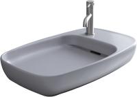 Раковина накладная прямоугольная Allen Brau Liberty 4.32012.AN керамика цвет серый